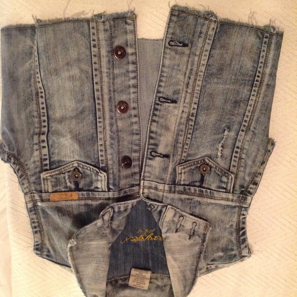 🐾Jeans vest🐾 - Picture 1 of 4